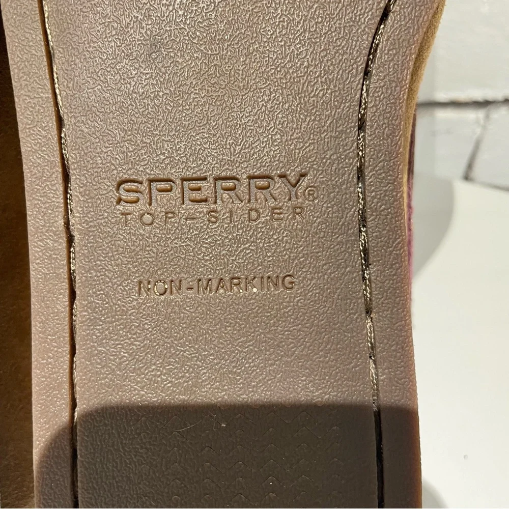 Sperry Men's Leather Top Sider Chukka Boot Burgundy & Brown Size 9.5